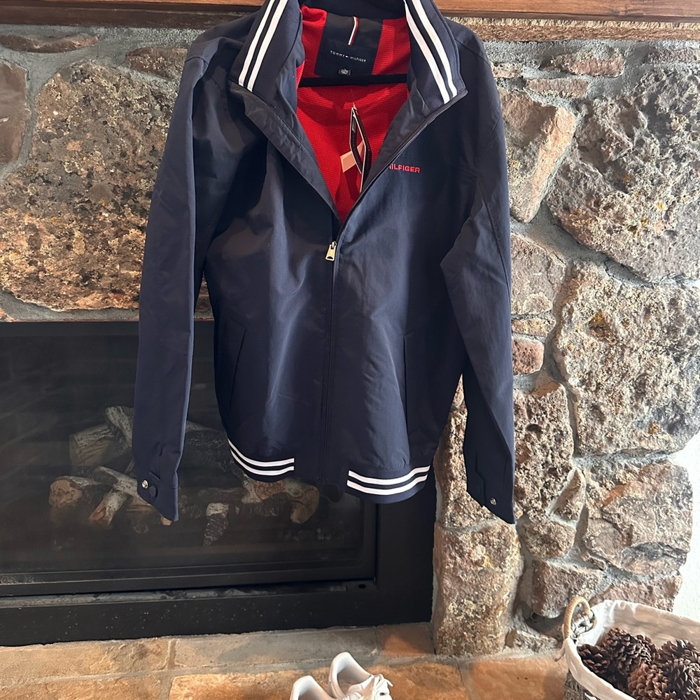 Navy Blue Jacket by Tommy Hilfigure (XL)